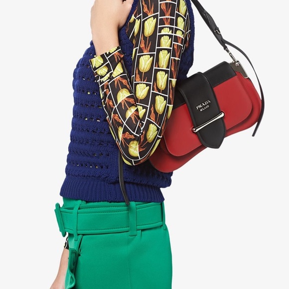 Prada Sidonie leather shoulder bag - Picture 2 of 6